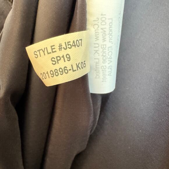 J Crew 365 Italian Wool Office Siren Skirt Sz 00 Navy Blue Professional Career - Picture 15 of 16